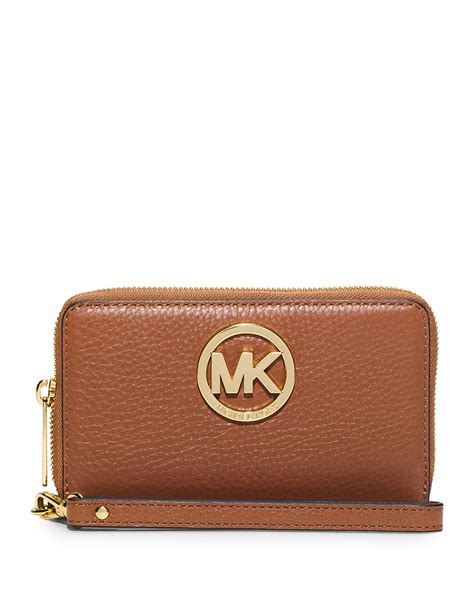 michael kors tan wallet|michael kors wallet for sale.